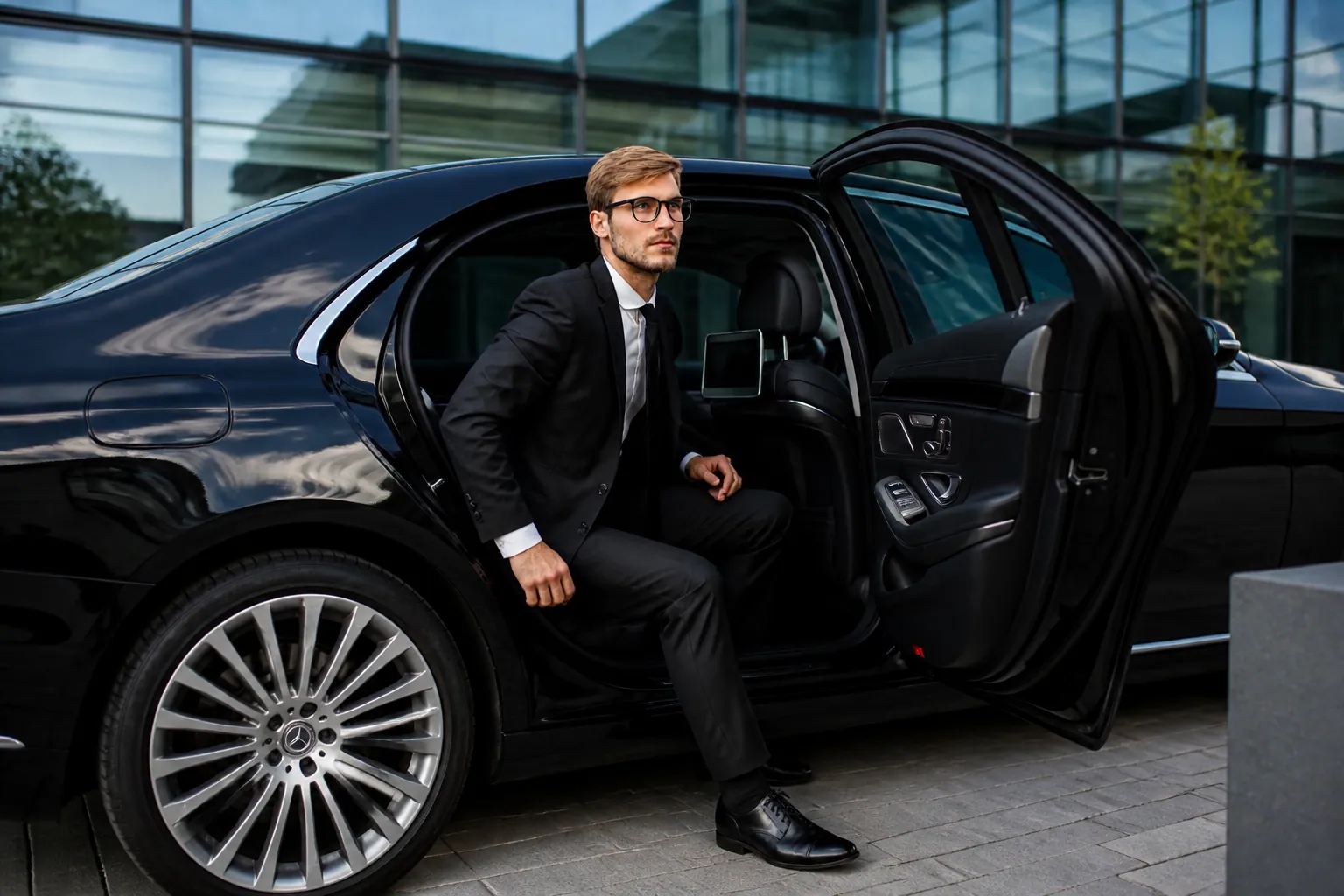Chauffeur tenant une pancarte nominative pour une arrivée affaires au Maroc