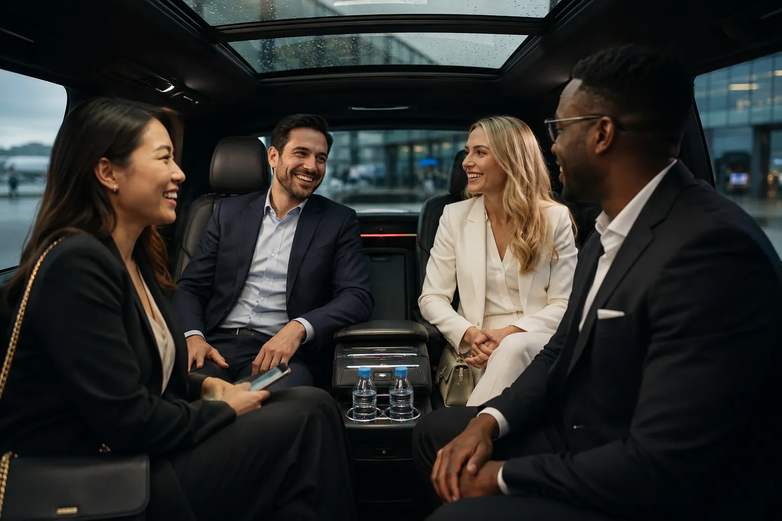 Group transfer vehicles for conference and event guests in Morocco