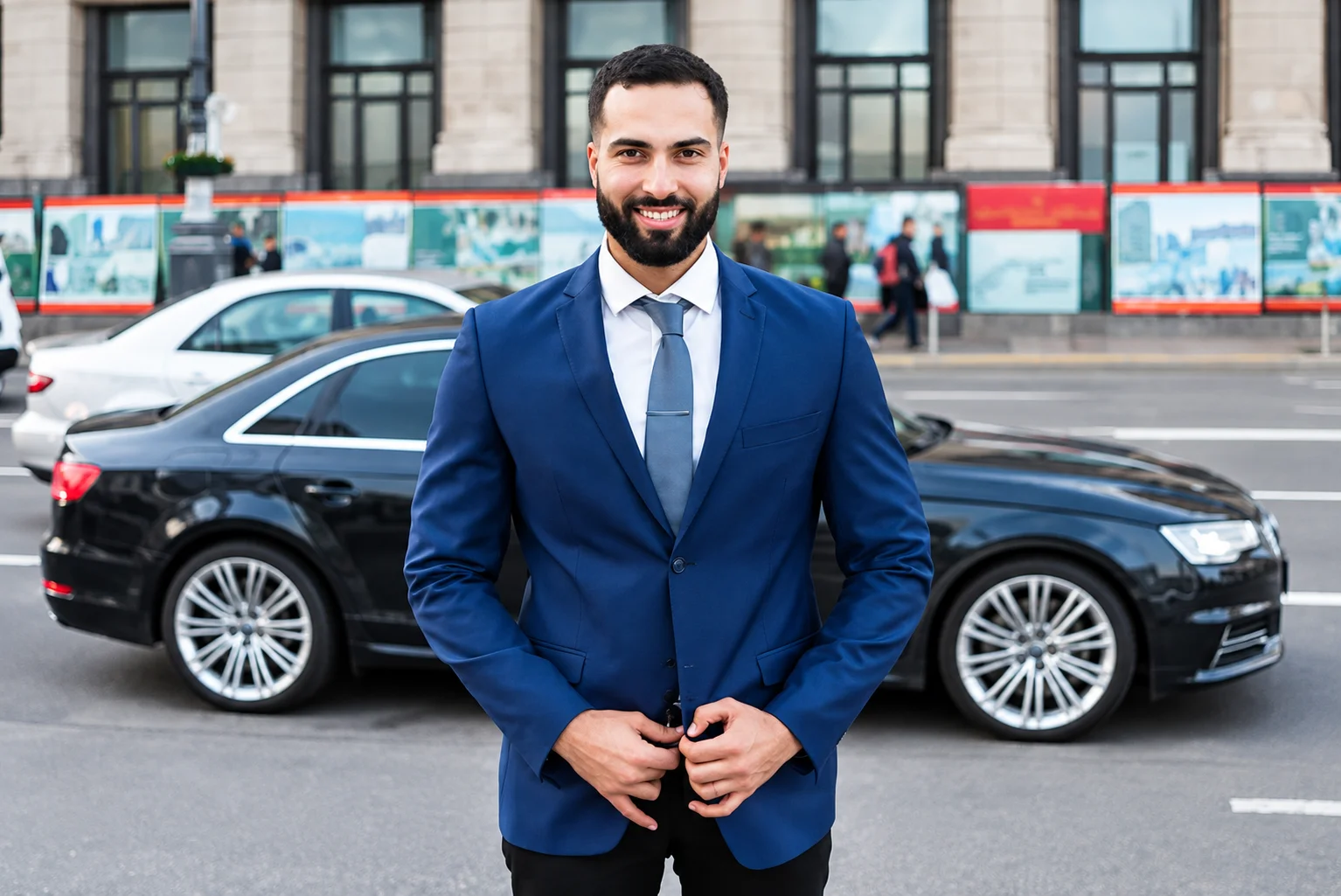 Chauffeur partenaire Navetto pour des transferts privés et aéroport au Maroc