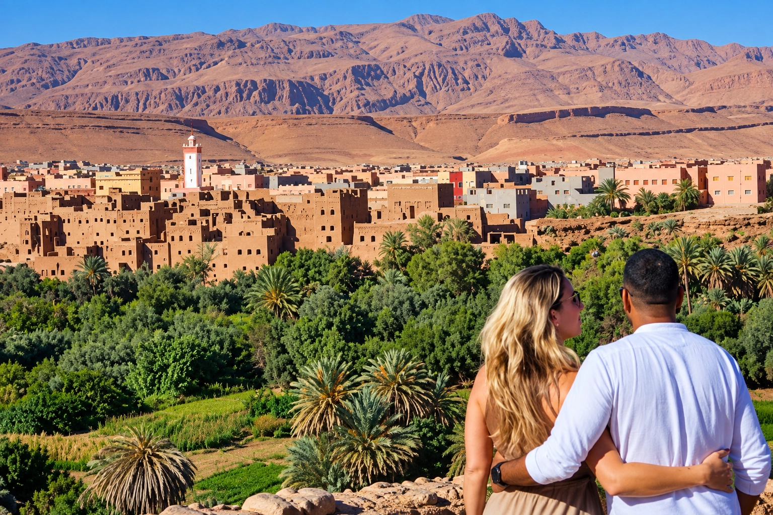 Véhicule de chauffeur privé pour circuits du Haut Atlas depuis Marrakech vers Imlil et Ourika